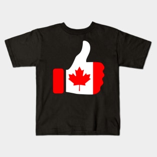 Canada Thumbs Up Kids T-Shirt